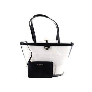MICHAEL KORS Medium Rita Clear Bucket Tote